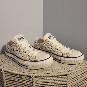 Rare Converse Chuck Taylor All Star Cat Dog Party Hat Pastel Teen 4 EU 36.5